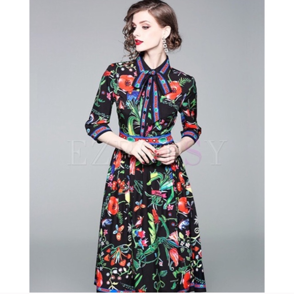 Floral dress